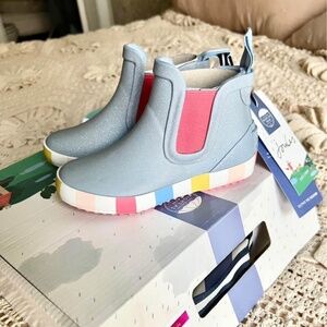 Joules rubber booties, toddler size 9